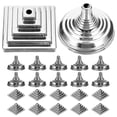 thumbnail image 4 of 20 Pcs Supports de Drapeaux de Bureau Supports de Drapeaux Universels Base de Mât de Drapeau pour Réunion, 4 of 8