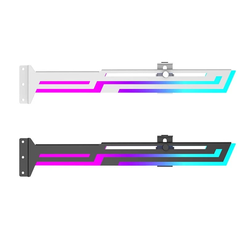 ARGB Graphics Card Bracket 5V 3PIN ARGB AURA SYNC Computer Graphics Card VGA Holder Stand Height Adjustable