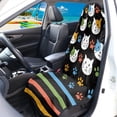 thumbnail image 3 of Uourmeti Cute Cat Paws Terry Cloth Car Seat Cover Sweating, Washable Non Slip Cover for Cars Trucks SUV Seats, Towel Cover for Car Enthusiasts, 3 of 7