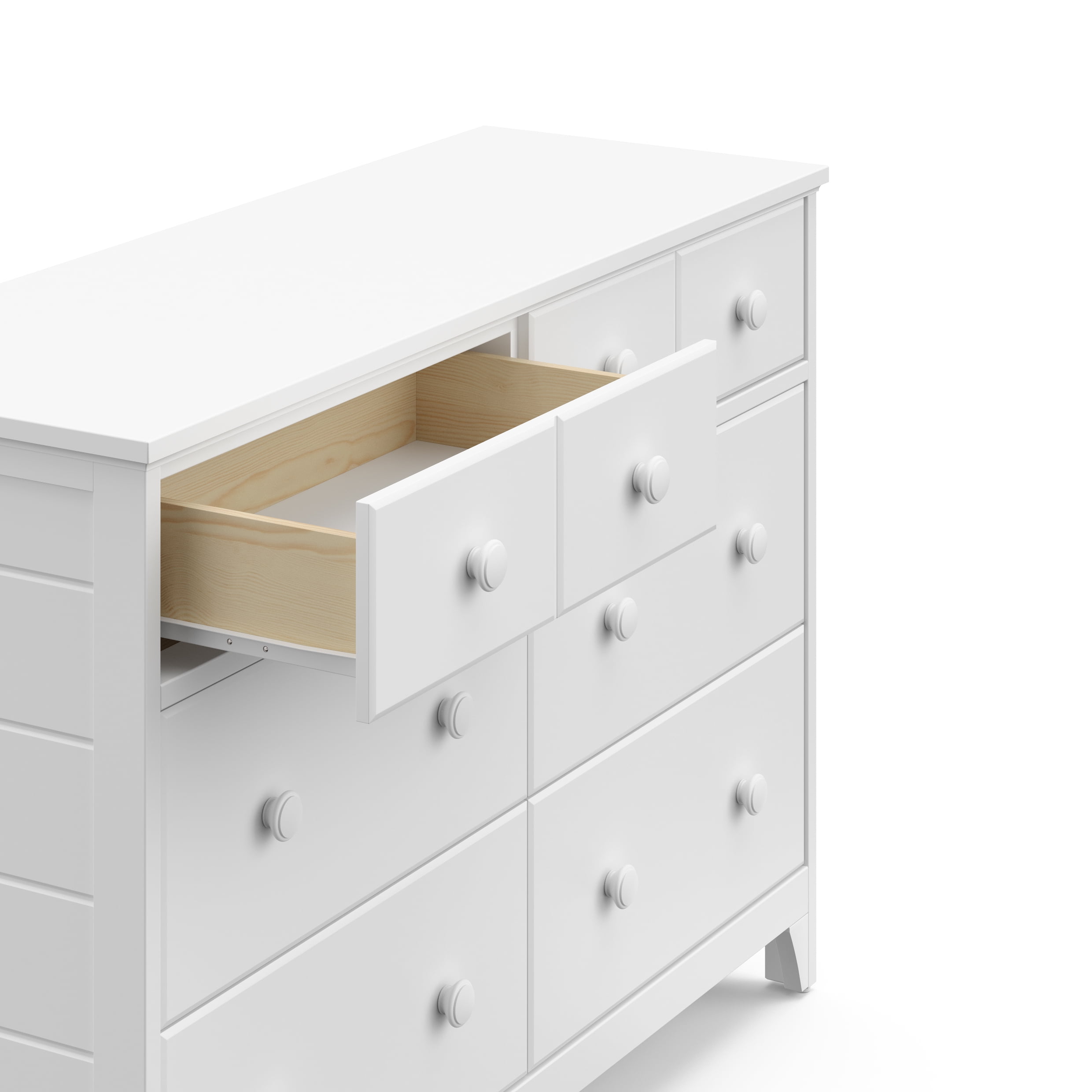Commode de rangement double avec 6 tiroirs Moss de Storkcraft