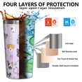 thumbnail image 3 of Dog with Medical Icons 10oz Tumblers Stainless Steel Tumbler with Lid and Straw,Vacuum Insulated Double Wall Travel Tumbler Cups with Cleaning Brush for Coffee, Tea, 3 of 4