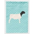 thumbnail image 1 of Carolines Treasures BB8152GF Dorper Sheep Blue Check Garden Flag, 1 of 3