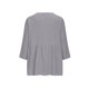 thumbnail image 4 of Craaazy Women Casual V Neck Blouse, Solid Color 3/4 Sleeve Button Down Shirt, Loose Fit Comfy Cotton Linen Top for Daily Wear Gifts, 4 of 6
