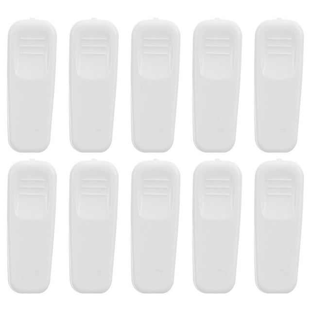 Miangastore 10 Pcs Organiseur de Cordon d'Écouteurs Clip de Fil pour Microphone