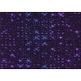 thumbnail image 1 of Ahgly Company Machine Washable Indoor Rectangle Transitional Rebecca Purple Area Rugs, 7' x 9', 1 of 7
