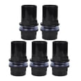 thumbnail image 1 of Juego de 5 conectores de tubería de agua de PVC para acuario, conector recto, accesorios para pecera (32 mm), 1 of 9