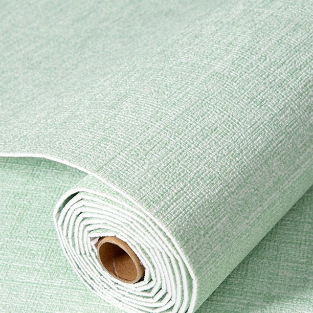 Faux Linen Textured Wallpaper Removable Self Adhesive Stick Contact Paper Wall Door For Accent