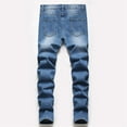 thumbnail image 6 of RUTAYY Toddler Boys Skinny Fit Ripped Distressed Fashion Kids Denim Jeans Trousers Classic Pants, 6 of 9