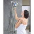 thumbnail image 5 of Hodvit Handheld Showerhead w/ Magnetic Docking Brackets,High Pressure 10 Spray Modes Shower Head,New, 5 of 5