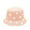 Pink, variant on ZHENHONG Bucket Hats for Women Double Sided Reversible Sun Hat Foldable Outdoor Beach Hat Casual Printed Headwear Black