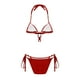thumbnail image 5 of Traje de baño de verano para mujer, de color liso, con cojín en el pecho y sin soporte de acero, sin espalda, con tirantes, de nailon., 5 of 7