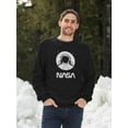 thumbnail image 2 of NASA Nasa Astronaut Over Moon Sweatshirt Men -NASA Designs, Male Medium, 2 of 4