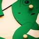 thumbnail image 3 of Rompecabezas de madera Elite Montessori Frog con pomos de plástico, 3 of 4