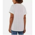 thumbnail image 3 of Matty M Ladies' Cotton Popover Top, Ivory XS, 3 of 3