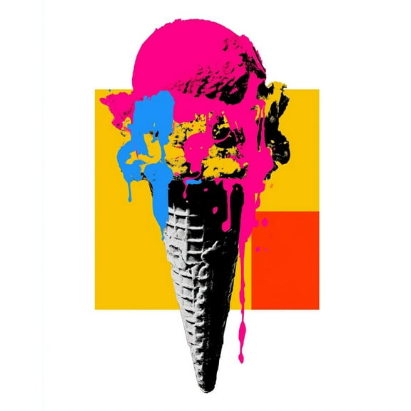 Paint by Numbers for Adults Kids Beginner Melting Face DIY Acrylic Painting by Numbers Kits with Brushes Acrylic Pigment Home Decoration Gifts 16 x 20 inch