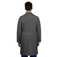 thumbnail image 2 of HeedFit Unisex Lab Coat, Long Sleeve Poly Cotton, 37", l, Charcoal, 2 of 7