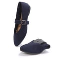 thumbnail image 4 of Pennysue Women Flats Pointy Toe Mary Jane Ballet Shoes Casual Comfortable Walking Shoes Navy 9, 4 of 7