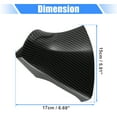 thumbnail image 3 of Unique Bargains 1 Pair Front Left Right Side Rearview Mirror Triangle Base Cover for Toyota Highlander 2020-2022, 3 of 6