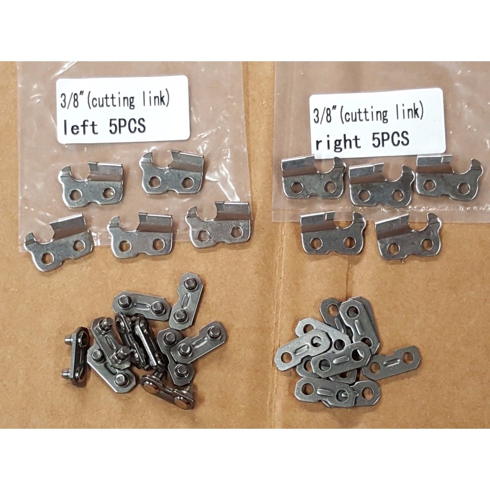 20pc 3/8" x 0.050" Solid Carbide Tip Chainsaw Cutting Link Repair Set