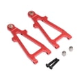 thumbnail image 5 of Kokiya 2Pcs RC Front Lower Swing Arms 1/20 Easy Installation Heavy Duty Spare Parts Red, 5 of 9