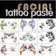 thumbnail image 2 of 8 Uds. Tatuajes de cara de Halloween maquillaje tatuaje temporal pegatinas ojos frente cuerpo calcomanías para carnaval fiesta de disfraces de Navidad, 2 of 5