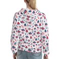 thumbnail image 7 of Lsque Happy Columbus Day Pattern Casual Women's Hoodie,Hooded Sweatshirt with Kangaroo Pocket,Pullover Hoodie with Eye-catching Drawstrings-Large, 7 of 7