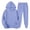 rrt317#-Light Blue, variant on Men Suits Casual Hooded Tracksuit Winter Autumn Fleece Wear With Hoodie And Joggers Light Purple S