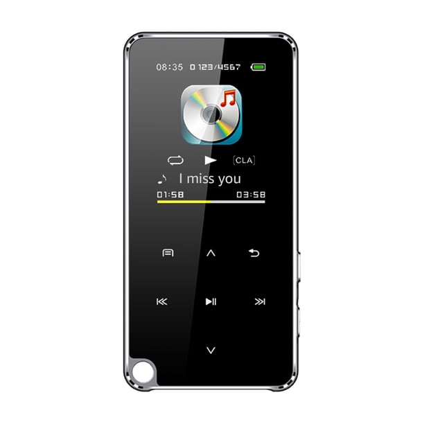 Reproductor de música y vídeo MP3 M25 BT con sonido HiFi sin pérdida de 1,8 pulgadas