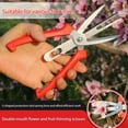 thumbnail image 4 of YeekTok Double-Port Fruit And Flower Thinning Shears Garden Pruning Shears Garden Tools, 4 of 10