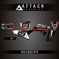 thumbnail image 3 of Attack Graphics Custom Velocity Complete Bike Graphics Kit for Honda CRF450R-S 2024, 3 of 4