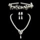 thumbnail image 2 of Conjuntos De Joyas Para De Bodas Crystal Butterfly \u0026 White Pearls BLESIY none, 2 of 8