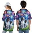 thumbnail image 5 of Happy New Year English Springer Spaniel Family Cheer Winter Midnight Firework All Over Print 3D Baseball Shirt Springers Dog Lover Gifts Softball Sport - 02025, 5 of 6