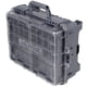 thumbnail image 1 of Caja de aparejos de pesca, caja de almacenamiento de señuelos de pesca con tapa transparente y bandeja extraíble con asa, 1 of 8