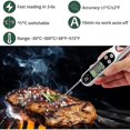 thumbnail image 2 of Termómetro de carne plegable Termómetro digital de cocina Termómetro de carne con pantalla LCD grande y sonda plegable para barbacoa Cocinar Carne de res Carne Leche, 2 of 5