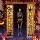 thumbnail image 4 of Pancarta colgante de Halloween para interiores y exteriores, suministros de decoración para la repisa de la chimenea, pancarta de feliz halloween, 4 of 5
