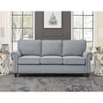 thumbnail image 4 of Partner Furniture Polyester Fabric 78" Wide Sofa in Light Gray, 4 of 9