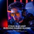 thumbnail image 3 of Gafas de Bloqueo de Luz Azul Cyxus 8083Z76 Gaming TR90, 3 of 7