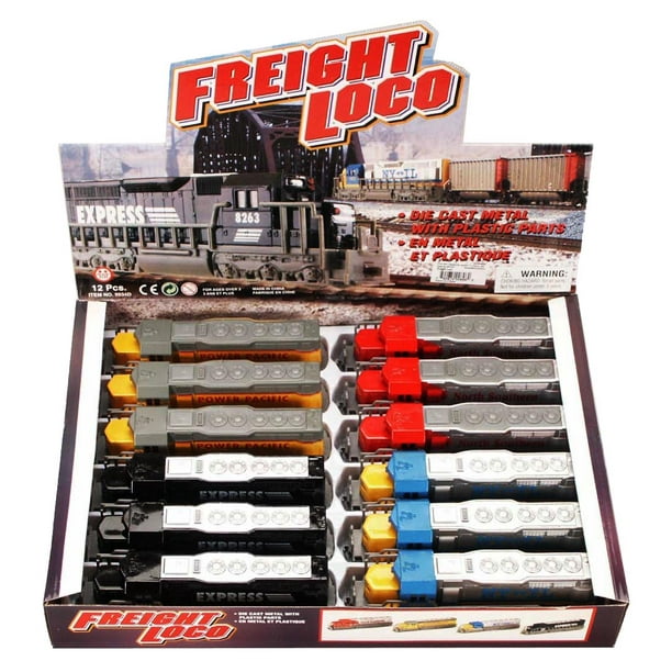 Freight Diecast Package Box of 12 6.75 Inch Scale Diecast