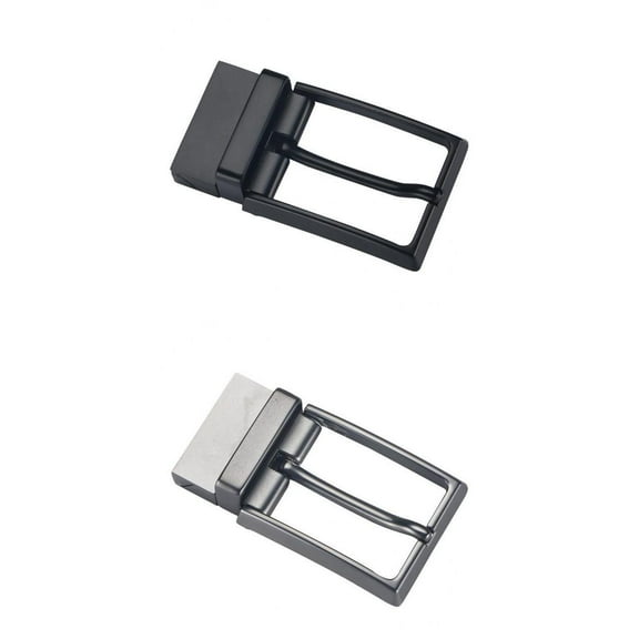 2Pcs Antique Belt Buckle Replacement Rectangular Pin Buckle Belt Accessory