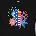thumbnail image 4 of Inktastic First Birthday Fourth of July Fireworks Boys or Girls Baby T-Shirt, 4 of 5