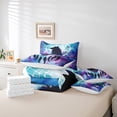 thumbnail image 4 of YST 3D Wolf Comforter Set 7-Piece Bed In A Bag, Kids Bedding, Polyester, Queen Size, 4 of 4