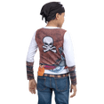thumbnail image 3 of Playera 3D sublimada Pirata de niño Rev Pirata/color café/playera manga larga, 3 of 4