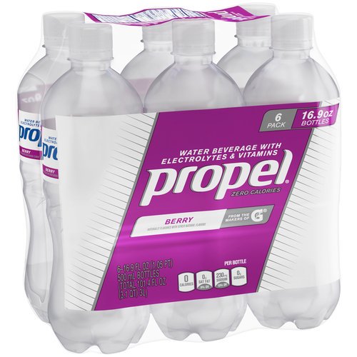 Propel Berry Flavored Water, 16.9 Fl. Oz., 24 Count