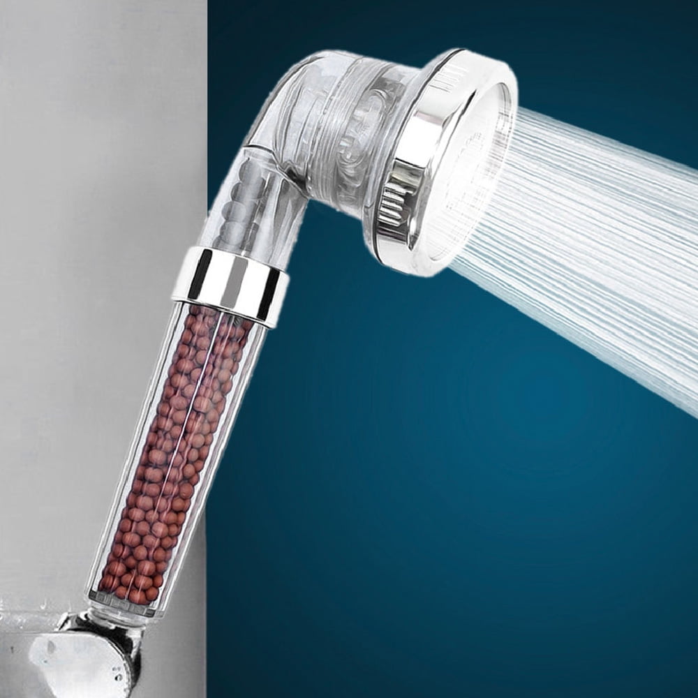 High Pressure Shower Head Ionic Filtration Water Saving Hand Held Shower Head