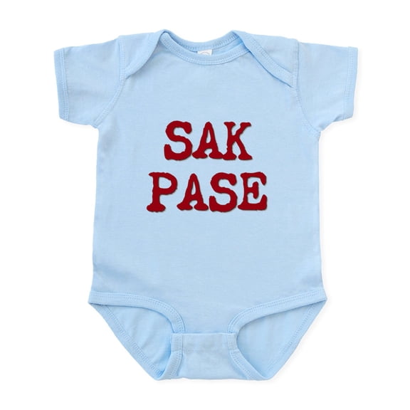 CafePress - Sak Pase Body Suit - Baby Light Bodysuit, Size Newborn - 24 Months