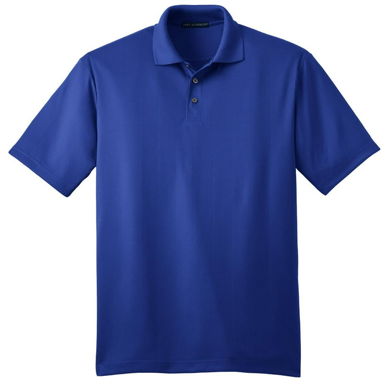 Port Authority Performance Fine Jacquard Polo-XL (Hyper Blue Port Authority Performance Fine Jacquard Polo-XL (Hyper Blue