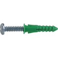thumbnail image 3 of Hillman 1/4 in. D X 1-1/2 in. L Plastic Pan Head Ribbed Anchor 4 pk, 3 of 4