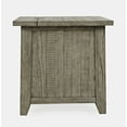 thumbnail image 4 of Jofran Telluride Rustic Distressed Acacia USB Charging Chairside End Table, 4 of 11
