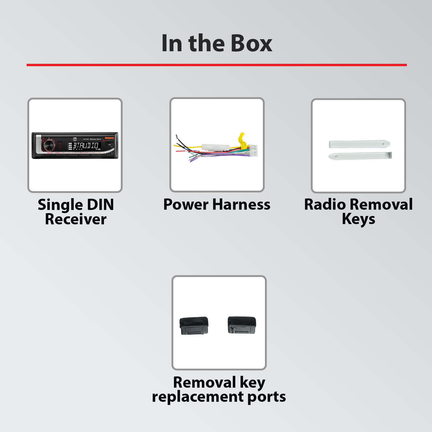 Dual XD18BT Single Din Car Stereo with Bluetooth photo 6