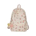 thumbnail image 1 of Mochila Escolar Pana Mujer Patrón Cereza () Blanco, 1 of 9